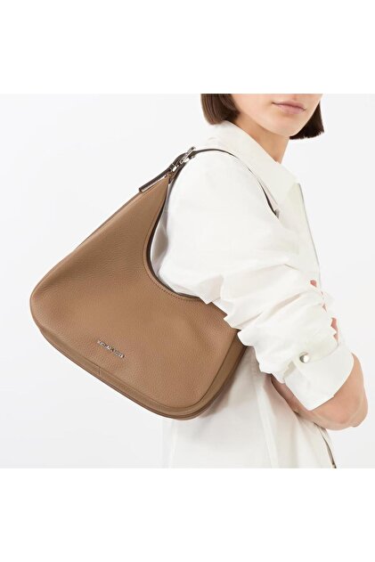Michael Kors Nolita Small Pebbled Leather Hobo Shoulder Bag