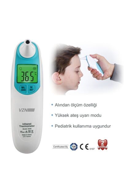健康・医学 BABBO VZN Alın- Kulak ve Nesne,oda Için Temazsız Ateş Ölçer - Fiyatı