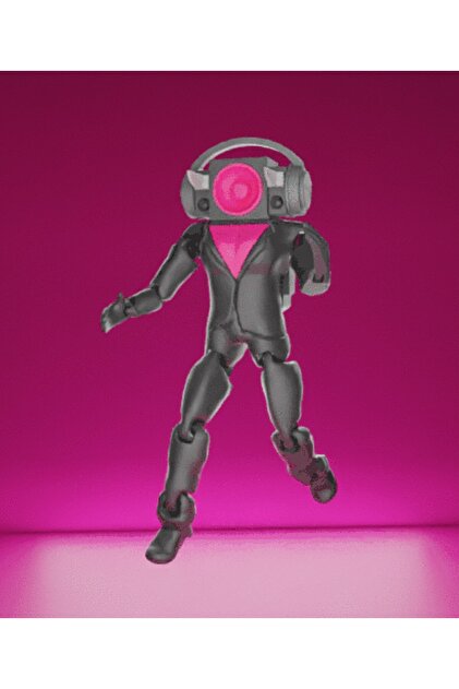 Suelo Butik Skibidi Toilet Speaker Woman Oyuncak Figürü Şibili