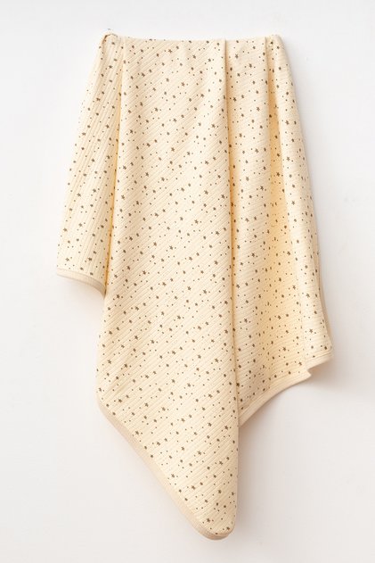Litte Star Natural Cotton 80X90 cm Single Layer Baby Blanket Hrc0529
