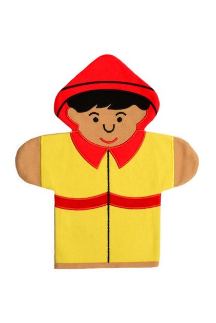 Professions Hand Puppet Firefighter