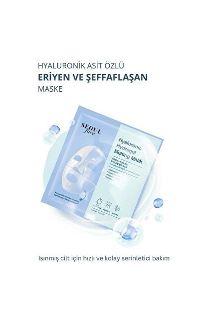 Ece Genç Dermal Korea Seoul Face Hyaluronic Hydrogel Melting Yüz