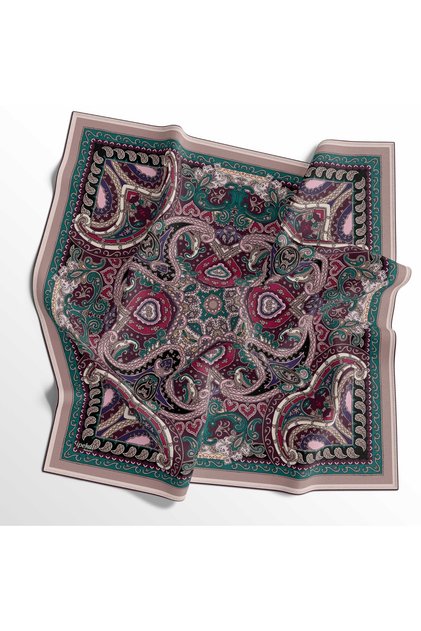 Ethnic Patterned Soft Cotton Scarf - 04479