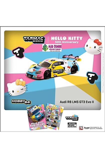 Genel Markalar Hello Kitty Audi R8 LMS GT3 Evo II Macau GT Cup