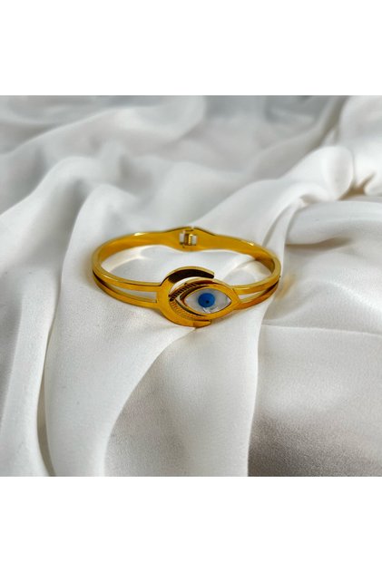Bracelet Women Crescent Circled Eye