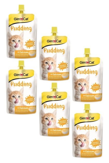 Puding Cat Milk Kalsiyumlu Sıvı Kedi Sütü 150 gr (6 ADET)