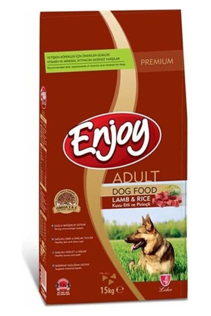 Kuzulu ve Pirinçli Yetişkin Köpek Maması 15 kg