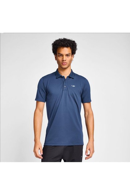 25S-1275-25B Short Sleeve Polo Neck Men's T-Shirt