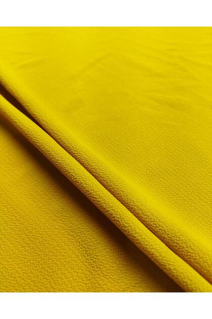 Kobe Crepe Chiffon in Mustard (Width 150 cm X Length 180 cm)
