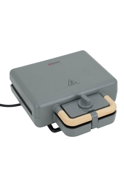 Sandwich and Waffle Maker, 800 Watt, 2×1 - Dark Grey