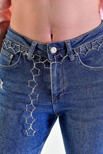 Addax Star Figure Chain Zncr14 F1- Trendyol