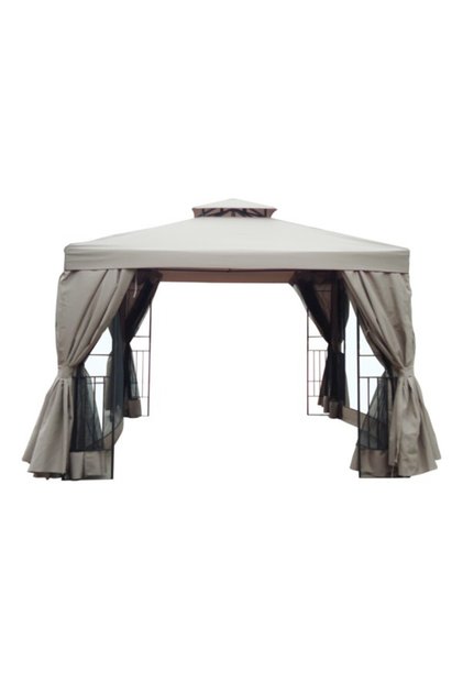 Elegant Design High Quality Metal and Fabric Gazebo with Mosquito Net
