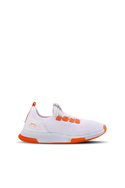 ABENA I Sneaker Shoes White / Orange