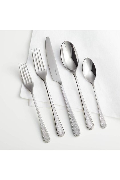 Tour Texture 5-Piece Tableware Set Handmade Stainless Steel Cutlery Set