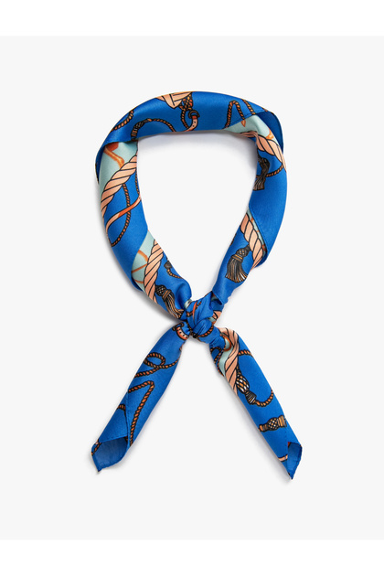 Desenli Şal Bandana