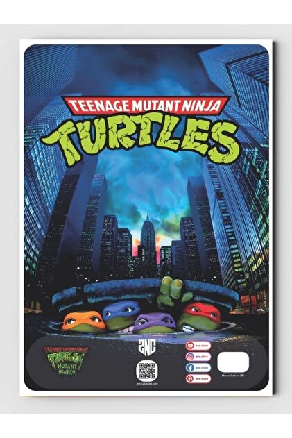 ZNC Ninja Turtles Boyama Kitabı (20 Tam Sayfa) - Fiyatı, Yorumları