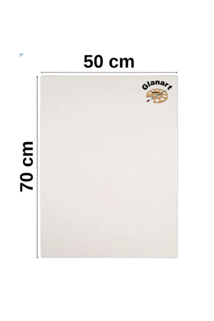 50X70 cm prolüks resim tuvali 1 adet ( yağlı,guaj,akrilik ve sulu boya için )