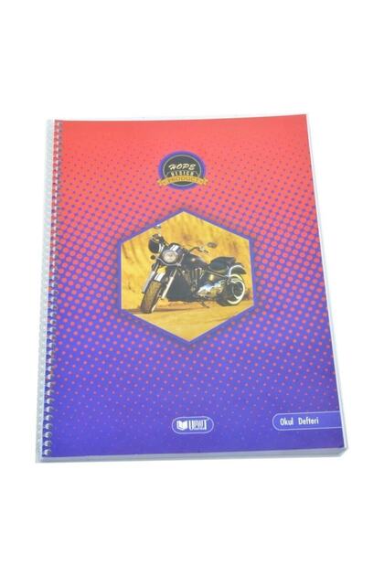 Karton Kapaklı Spiralli Telli 72 Yp. çizgisiz A4 Defter