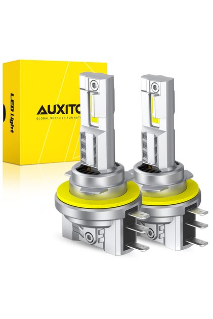 H15 AUXITO 2pcs H15 LED Headlight Bulbs CANBUS 6500K White 30000LM Car LED High Beam DRL Driving Lam