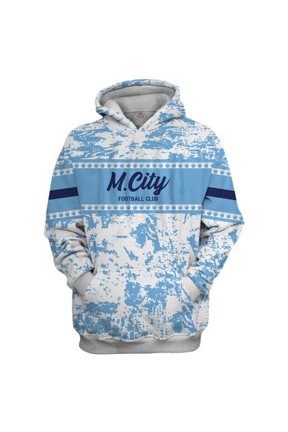 Manchester City 3D Oversize Hoodie