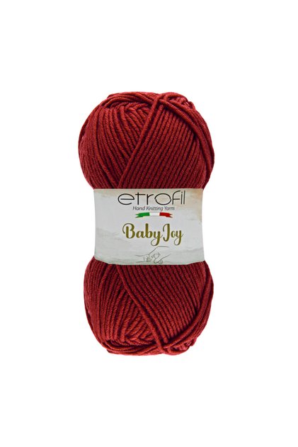 Baby Joy Knitting Yarn Bright Red 100% Anti-Pilling Acrylic 100g 250m (80033)