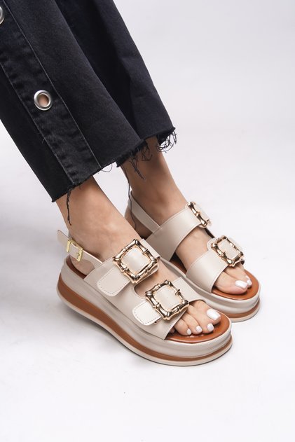 Alyfarrel Women's Sandals 0012319 Beige