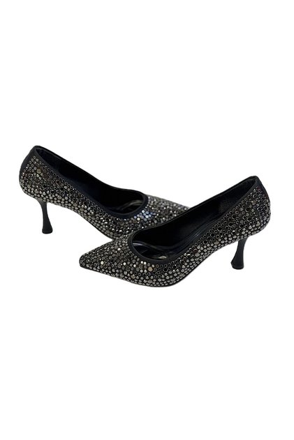 Kafkaslar Kadeh Heel Stone Embroidered Stiletto Shoes