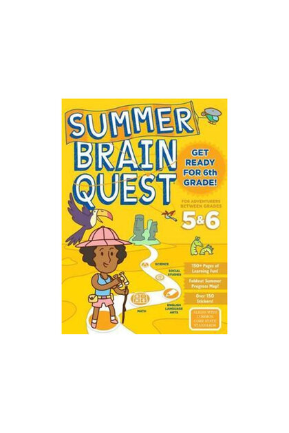 Workman Publishing Summer Brain Quest: Between Grades 5 & 6 | 5-6
