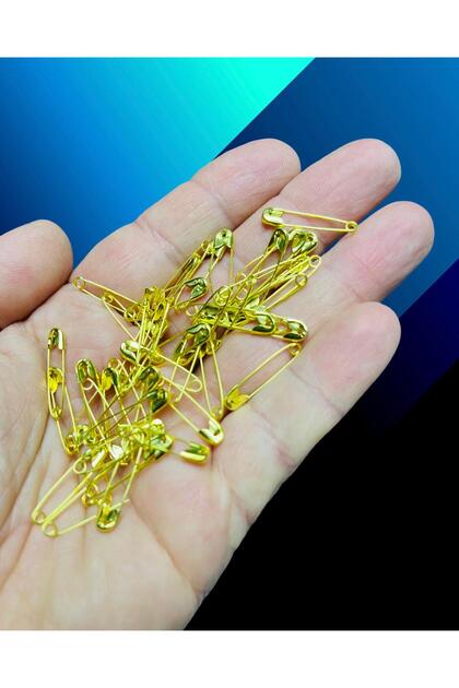 Small Size Gold Safety Pin - Scarf Pin - Shawl Pin - 50 Pieces -