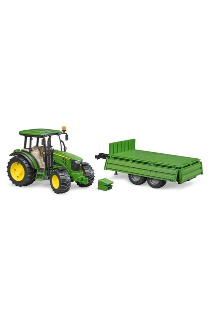 John deere 5115m tractor and trailer