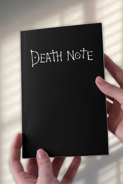 Namgo Death Note Siyah A5 Çizgisiz Günlük, Hediyelik Günlük Not Defteri ...