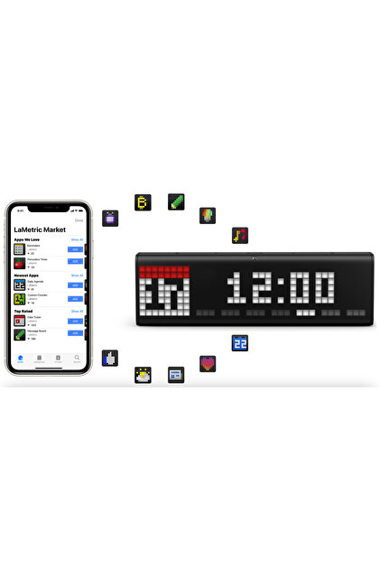 LaMetric Time Akıllı Masaüstü Saat - Fiyatı, Yorumları