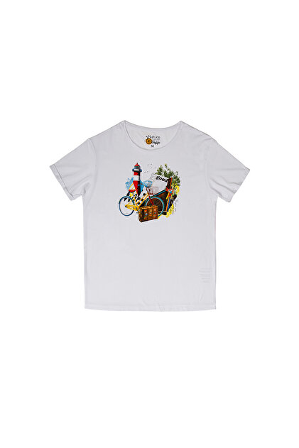 Biggdesign Nature Traveler Men's T-shirt- Trendyol