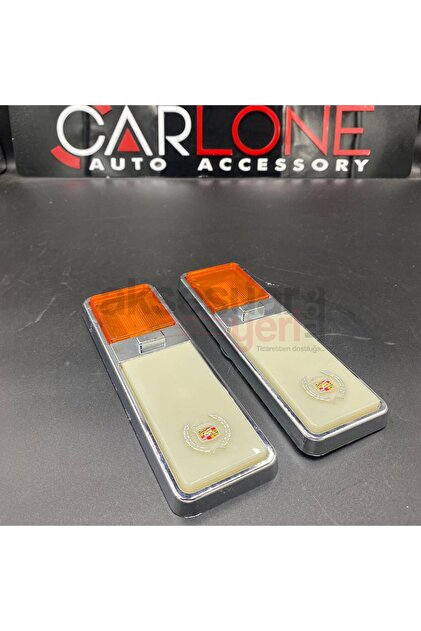 carlone Cadillac Turuncu Beyaz Çift Renk Direk Lambası Gazetelik