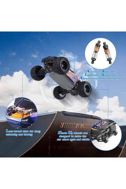 LRS STORE Profesyonel RC Kumandalı Araba 55 Km Hız Yapan Off Road