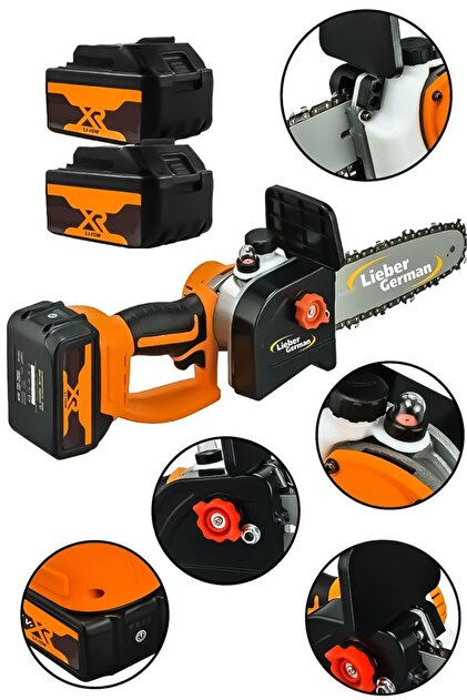 Lieber German Gt-series 21 V 2x Akülü 30 Cm Palalı Şarjlı Ağaç