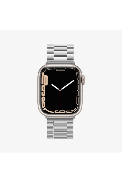 Apple Watch 49mm Ultra 2/1 - 46mm 10 - 45mm 9/8/7 - 44mm SE2/SE/6/5/4 Kayış Fit Silver - 062MP25404