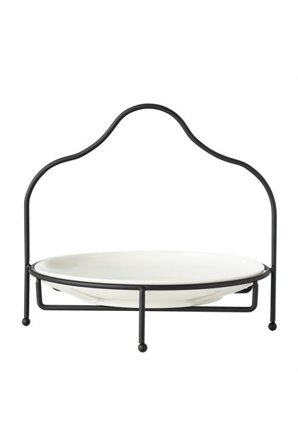 GURME STANDLI SUNUM 22CM - SİYAH