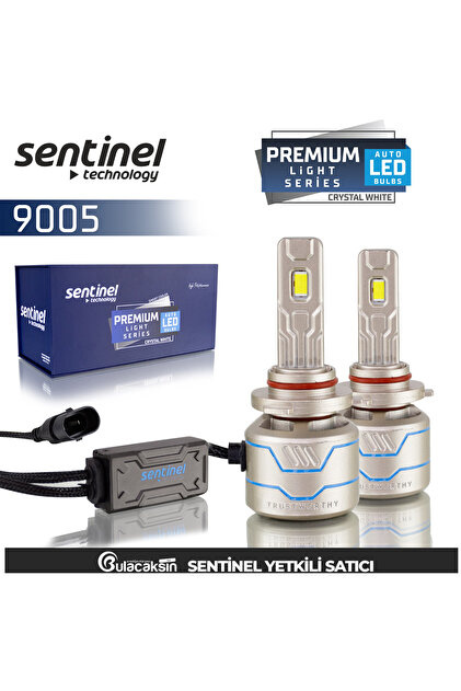 Sentinel Premium Beyaz Led Xenon Ampül Seti 85W 14000 Lumen H1-H7