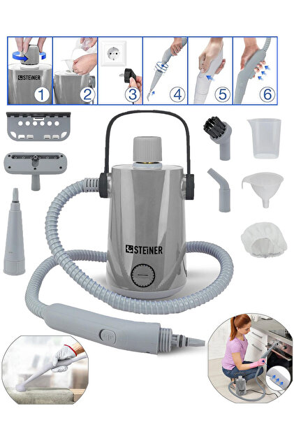SF19 2台セット STEİNER Alman EasyFix Series Profesyonel Buharlı Temizleyici