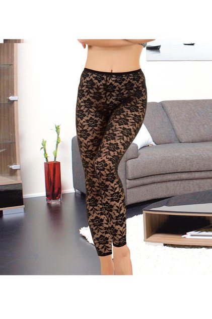 Lycra See-Through Long Women's Tights