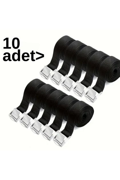 Kilit Tokalı Germe Kayışı 5 metre (10 adet)