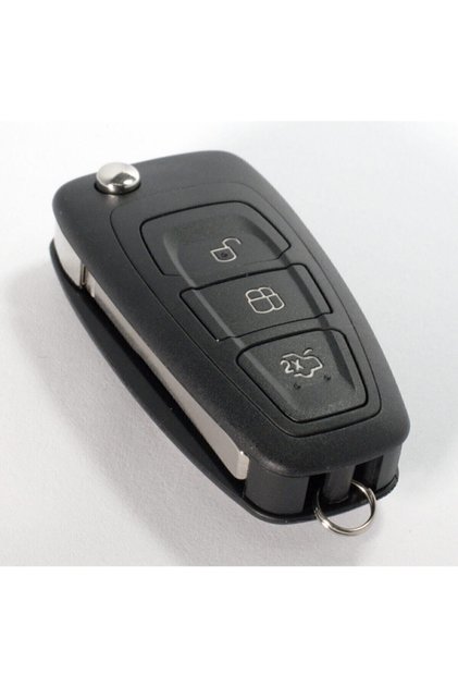 Focus Mondeo Custom Switchblade Remote Control Box with 3 Buttons Logo