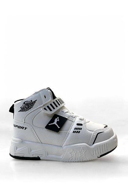 Orthopedic Lightweight Unisex Children's White High Top Sneakers
