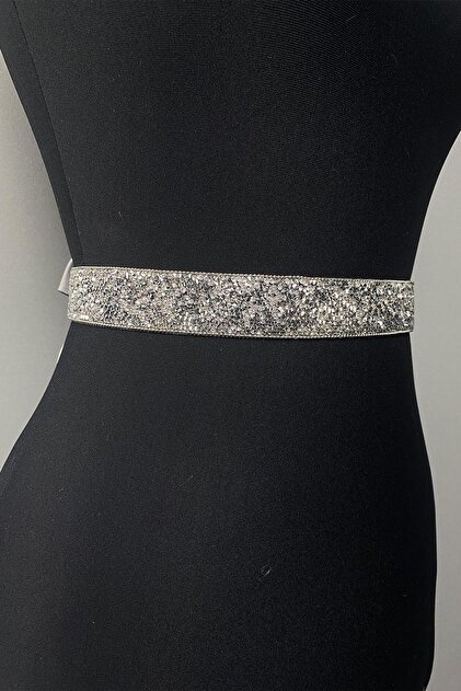 Limelia Beaded Chain Stone Evening Dress Waist Belt- Trendyol