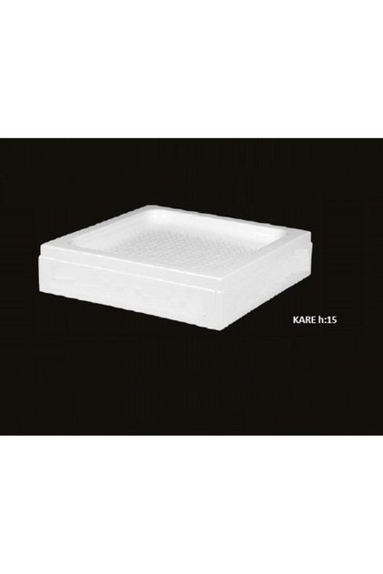 90x90 KARE H:15 PANELLİ DUŞ TEKNESİ