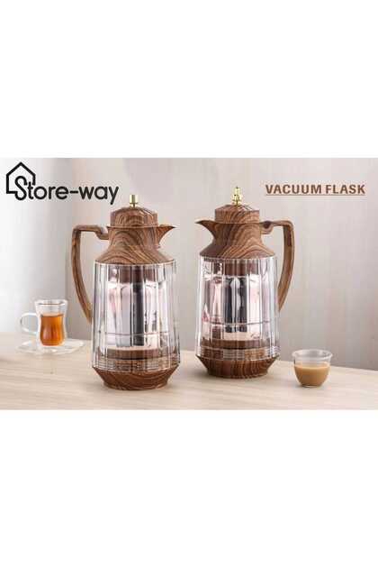 Vacuum Thermos Set- 1.0+1.0 LTR