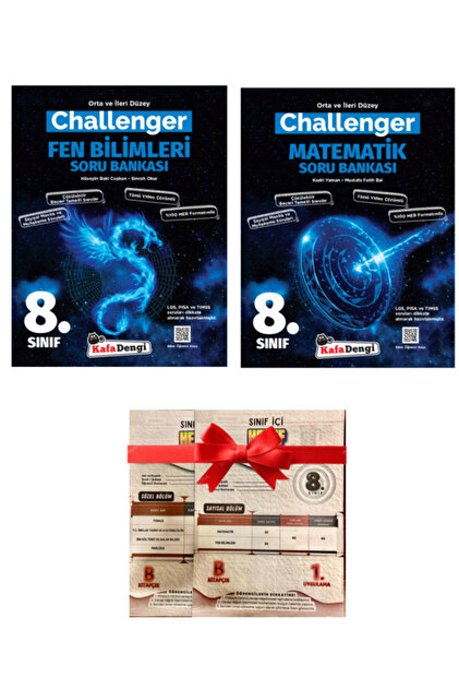 Kafa Dengi Yayınları 8.SINIF LGS CHALLENGER MATEMATİK + CHALLENGER