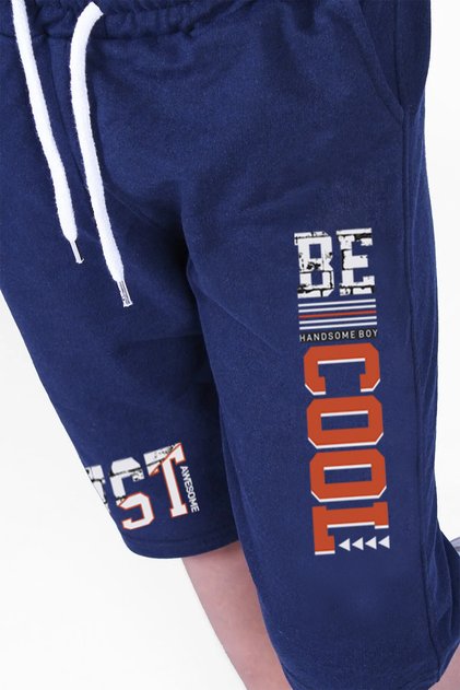 Fyk Kids Just Be Printed, Boy Capri & Shorts
