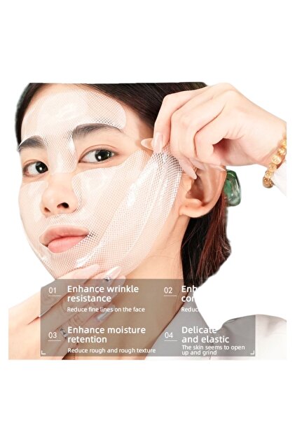 HAANY Haäny Kore Yüz Kaldırıcı 3d Lifting Kolajen Jel Maske Yüz